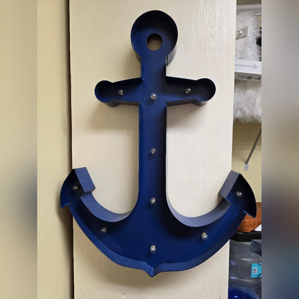 Hobby Lobby Navy Anchor Wall Art